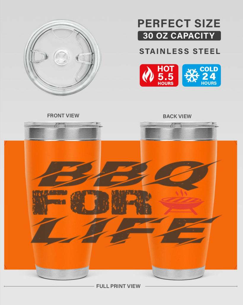 bbq for life 39#- bbq- Tumbler