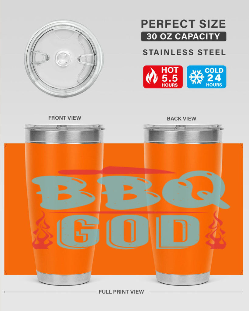 bbq god 28#- bbq- Tumbler