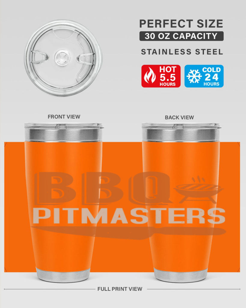 bbq pitmasters 4#- bbq- Tumbler