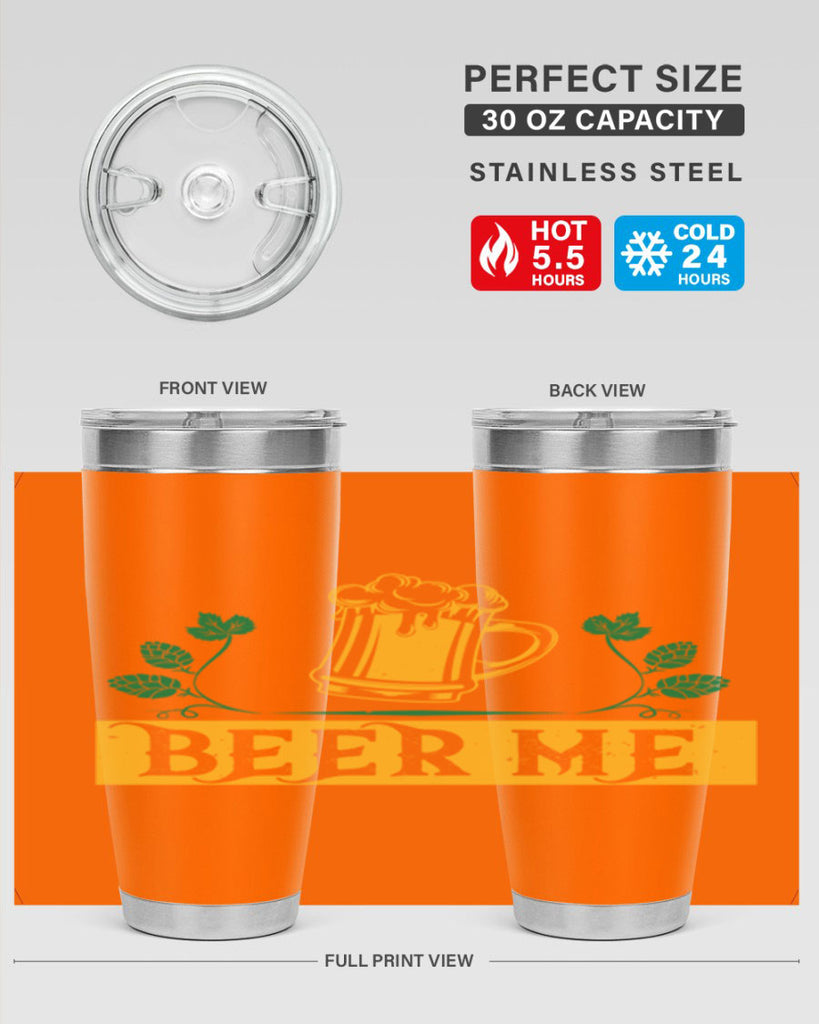 beer me 105#- beer- Tumbler