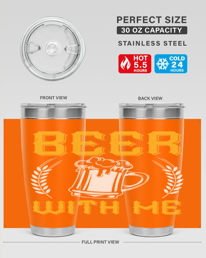 beer with me 103#- beer- Tumbler