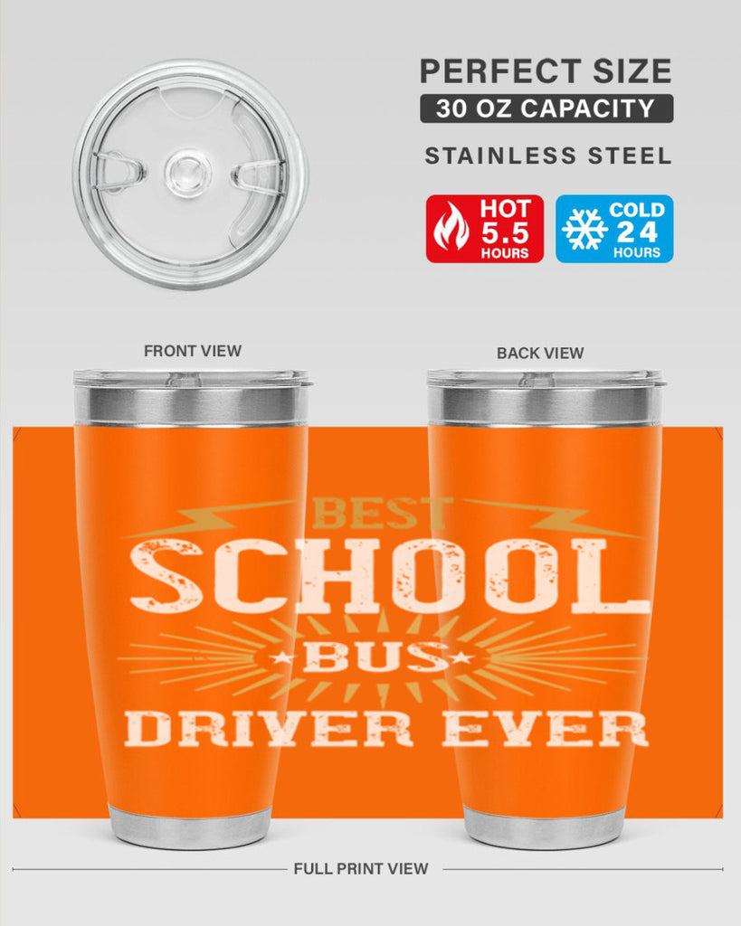 best school bus driver ever Style 43#- bus driver- tumbler