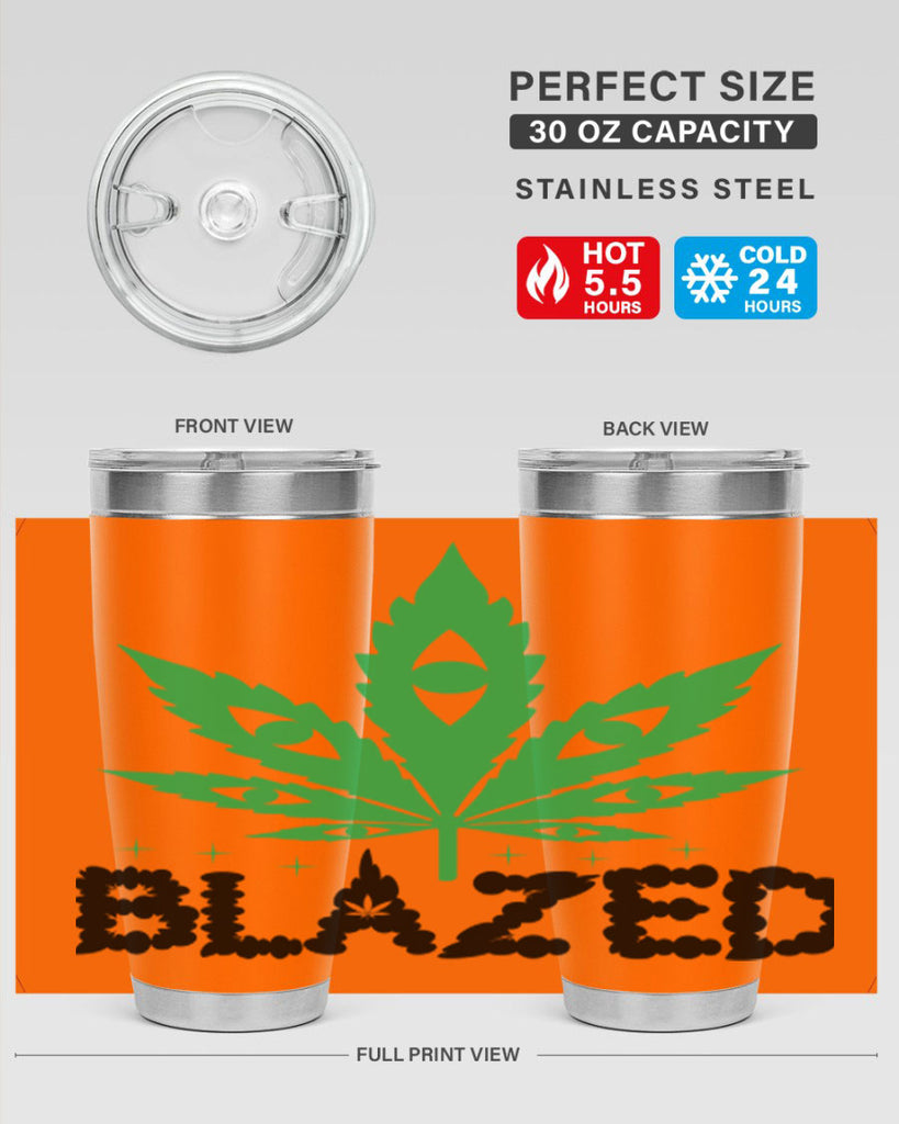 blazed 16#- marijuana- Tumbler