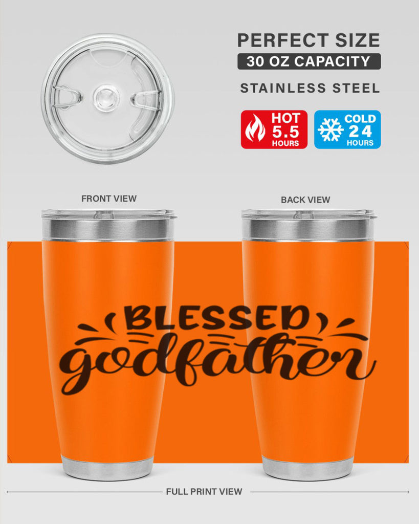 blessed godfather 3#- God Parent- Tumbler