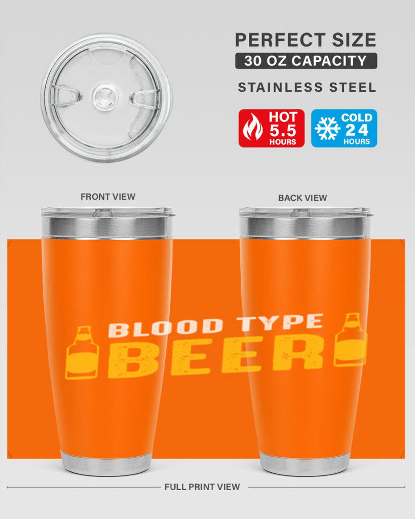 blood type beer 144#- beer- Tumbler