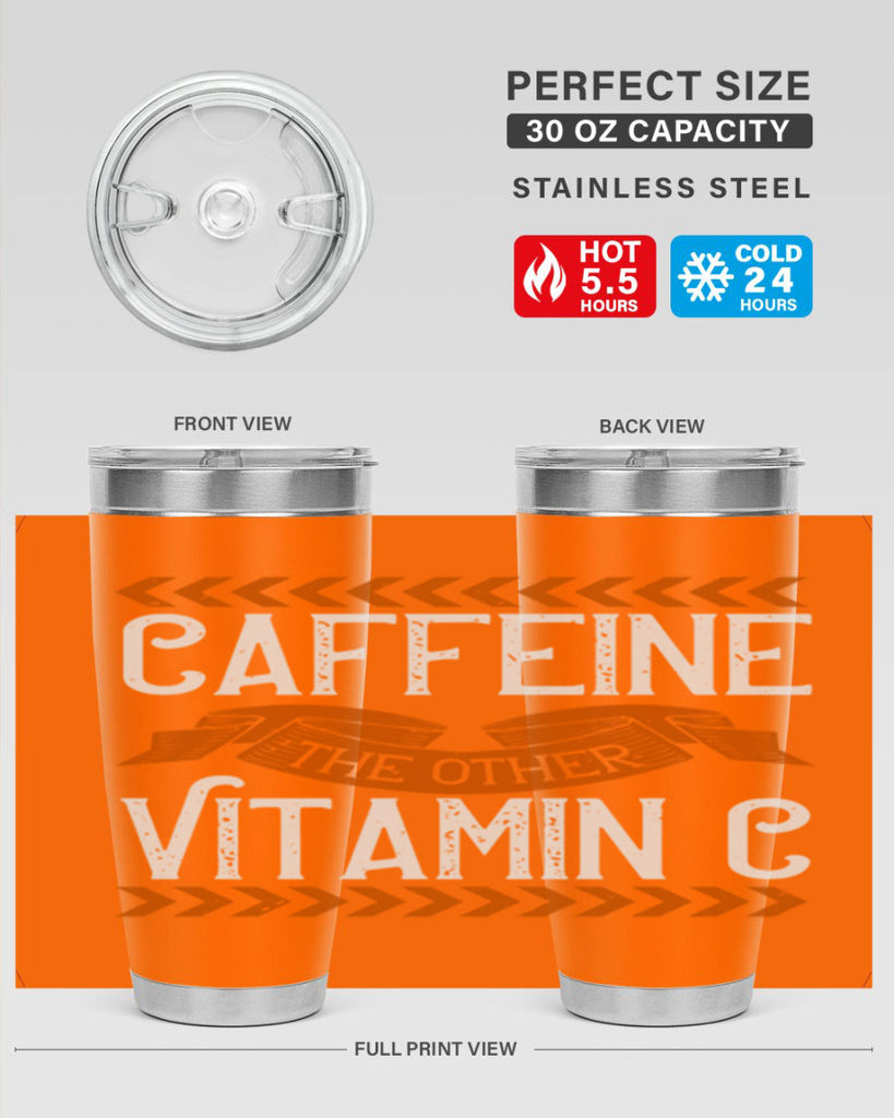 caffeinethe other vitamin c 195#- coffee- Tumbler