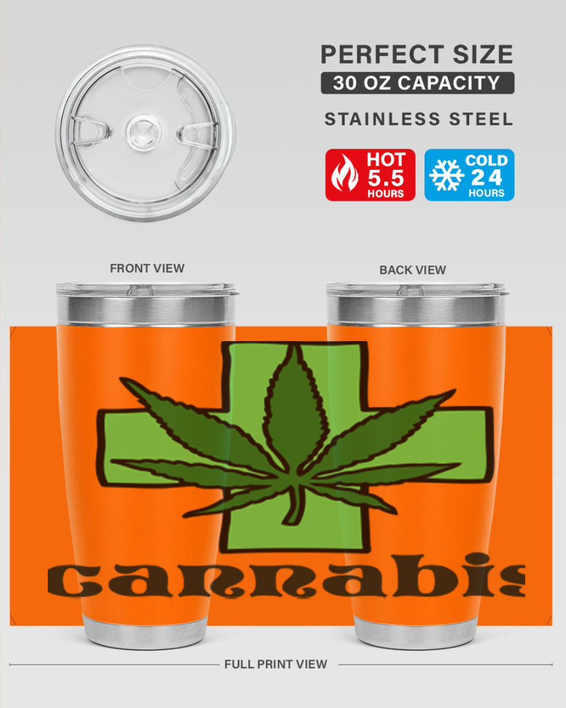 cannabis 55#- marijuana- Tumbler