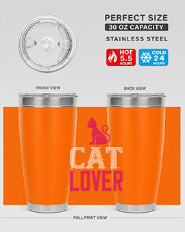 cat lover Style 33#- cat- Tumbler