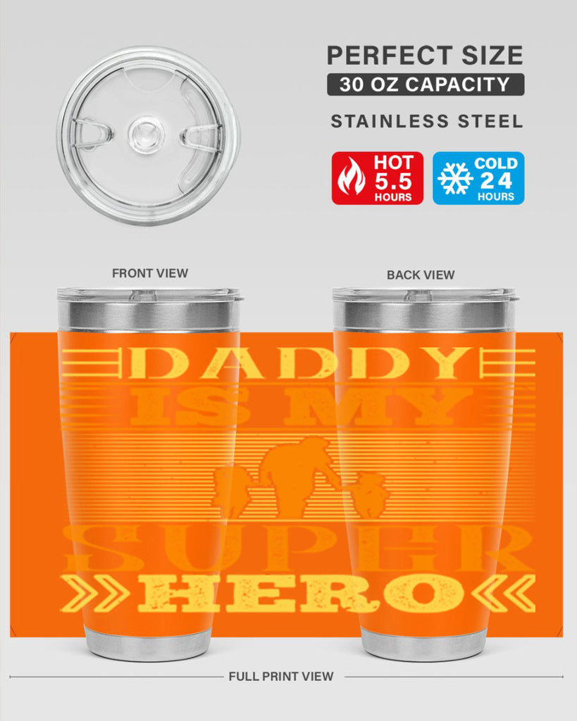 daddy is my super hero 241#- fathers day- Tumbler