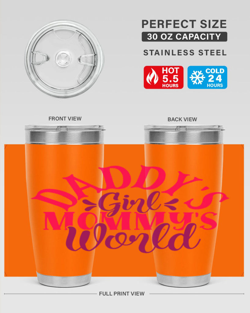 daddys girl mommys world 269#- mom- Tumbler