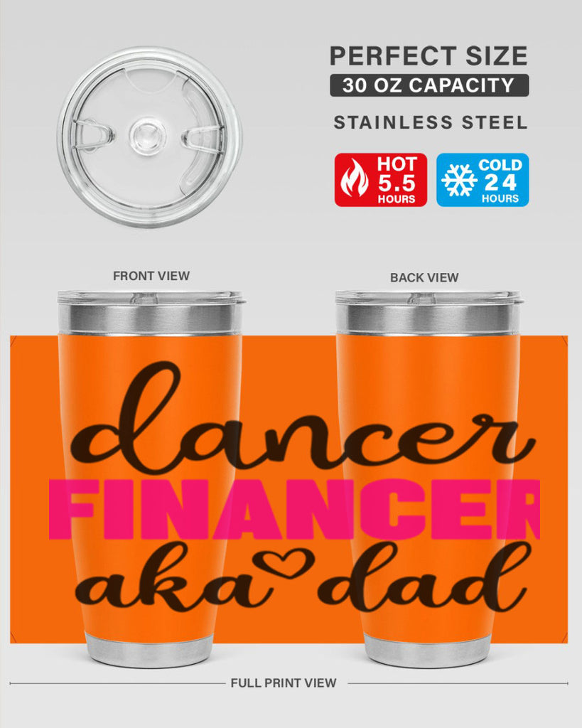 dancer financer aka dad 31#- ballet- Tumbler