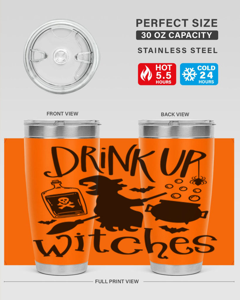 drink up witches 79#- halloween- Tumbler