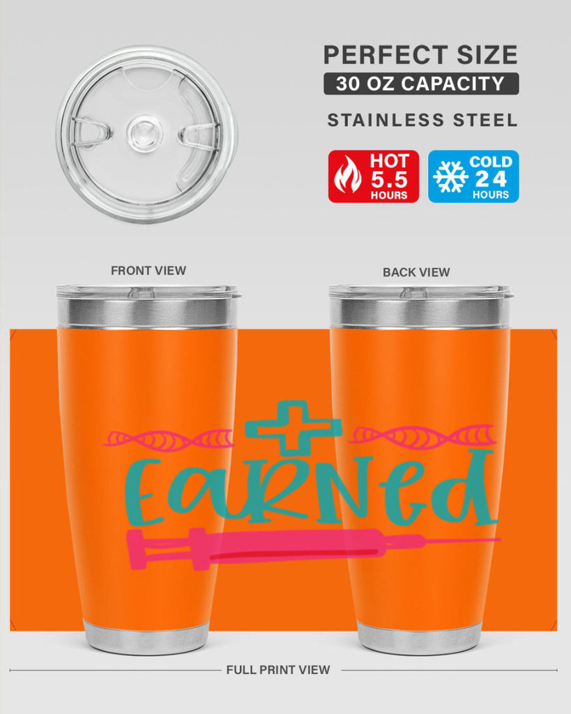 earned Style 389#- nurse- tumbler