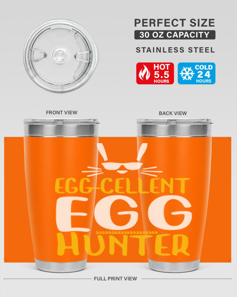 egg cellent egg hunter 82#- easter- Tumbler