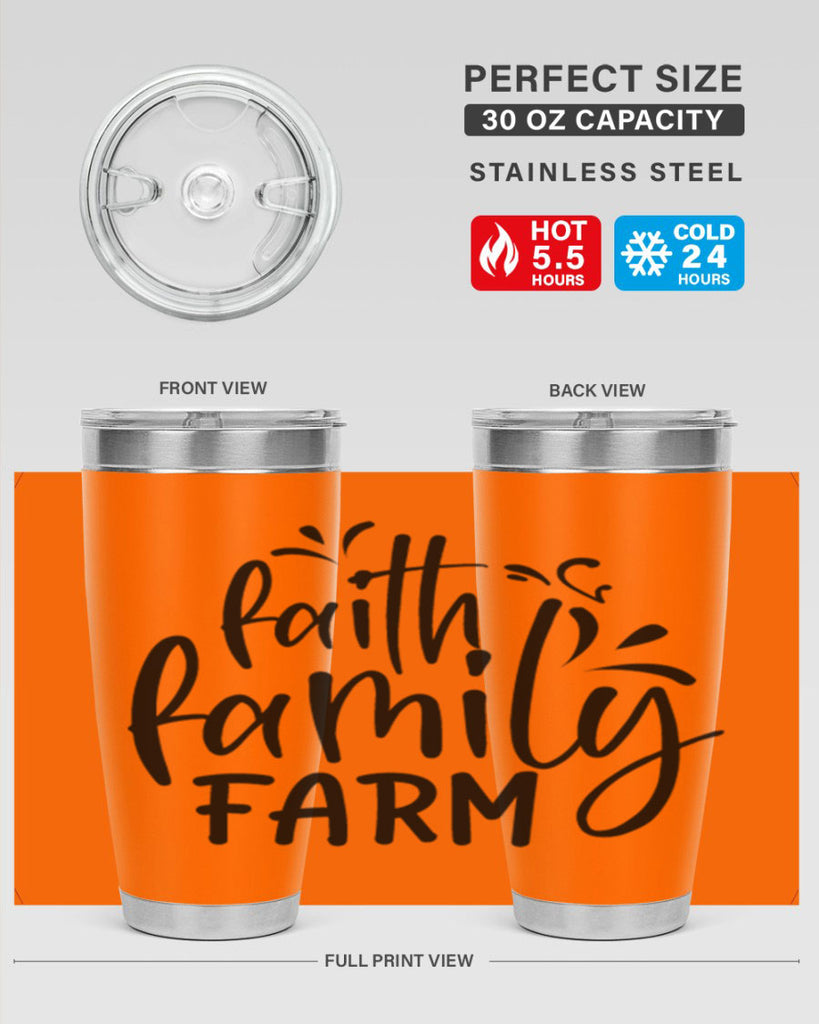 faith family farm 44#- family- Tumbler