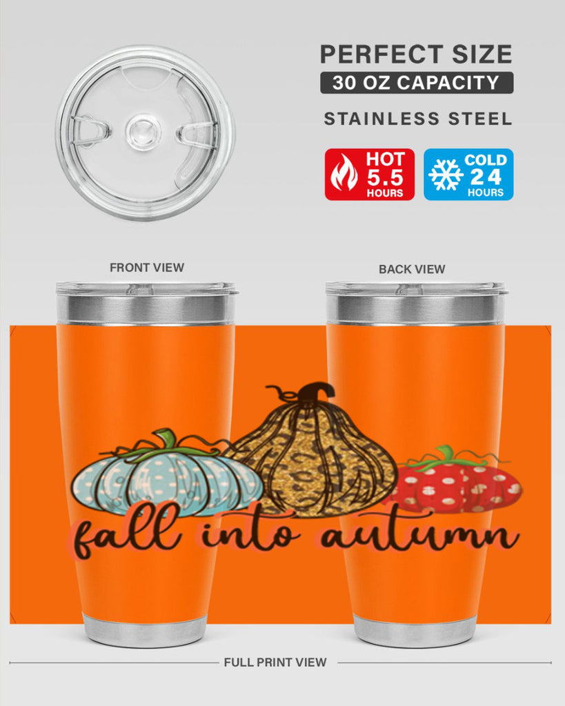 fall into autumn 105#- fall- Tumbler