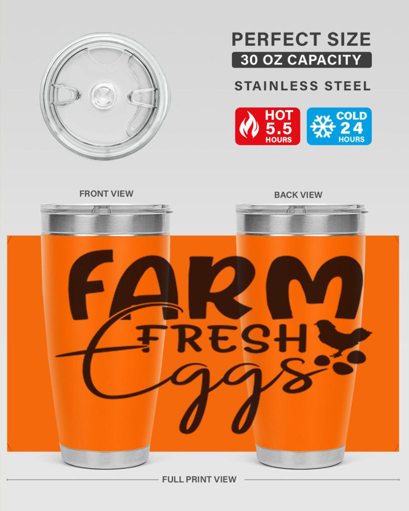 farm fresh eggs 103#- kitchen- Tumbler