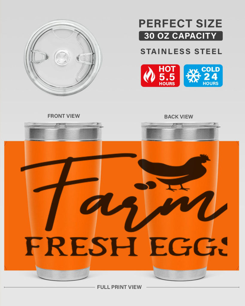 farm fresh eggs design 104#- kitchen- Tumbler