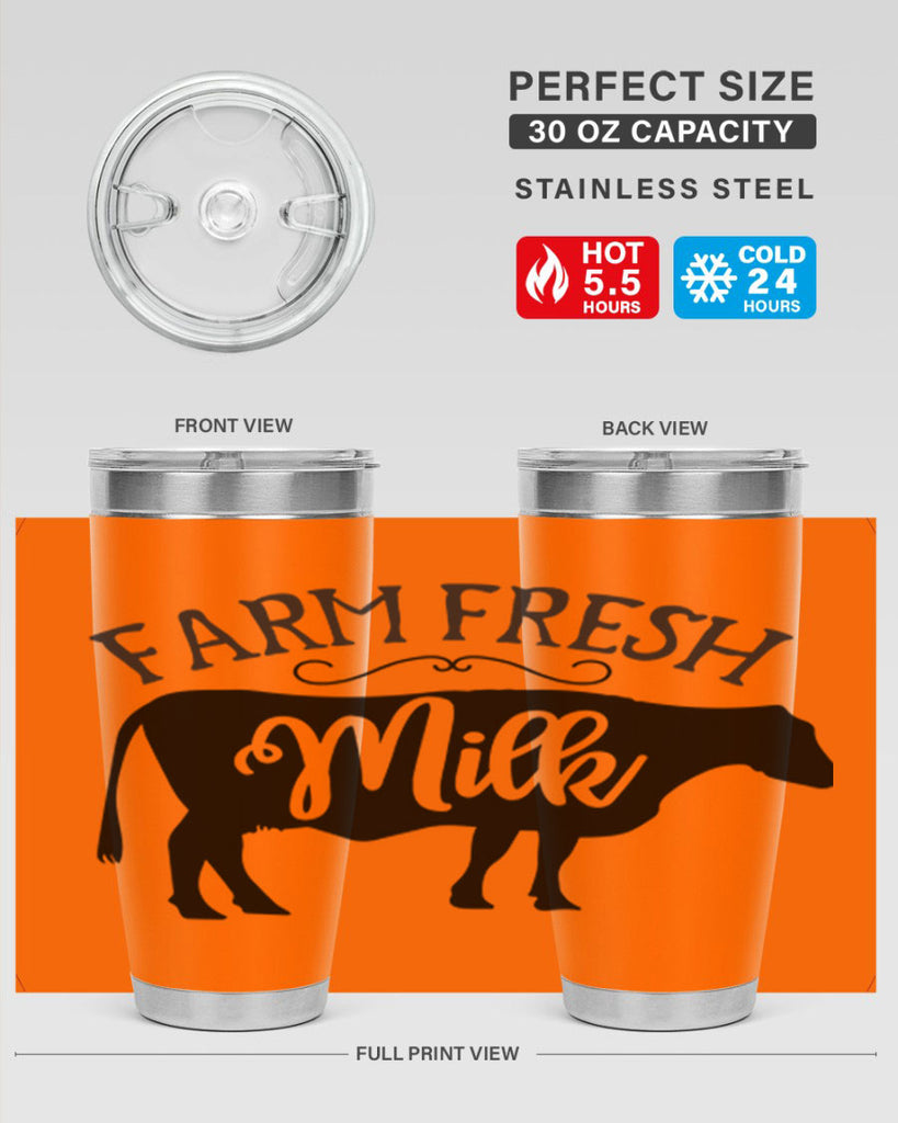 farm fresh milk 101#- kitchen- Tumbler
