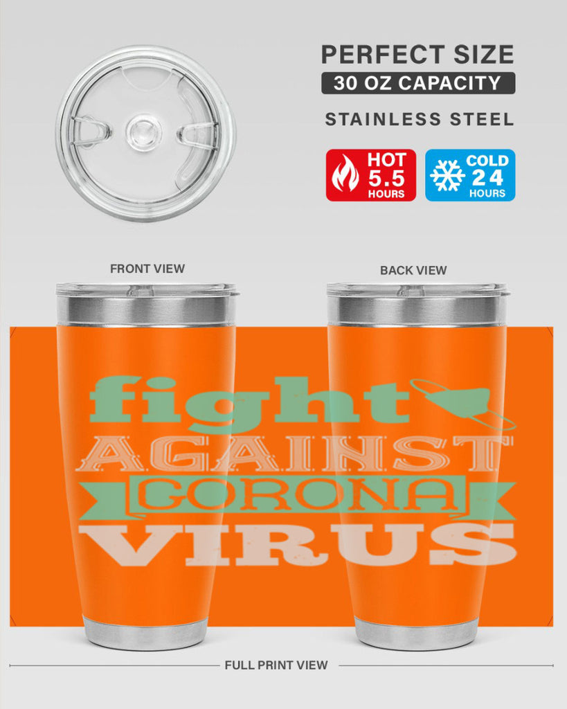 fight against corona virus Style 40#- corona virus- Cotton Tank