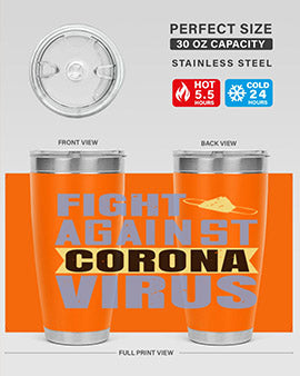 fight against corona virus Style 42#- corona virus- Cotton Tank