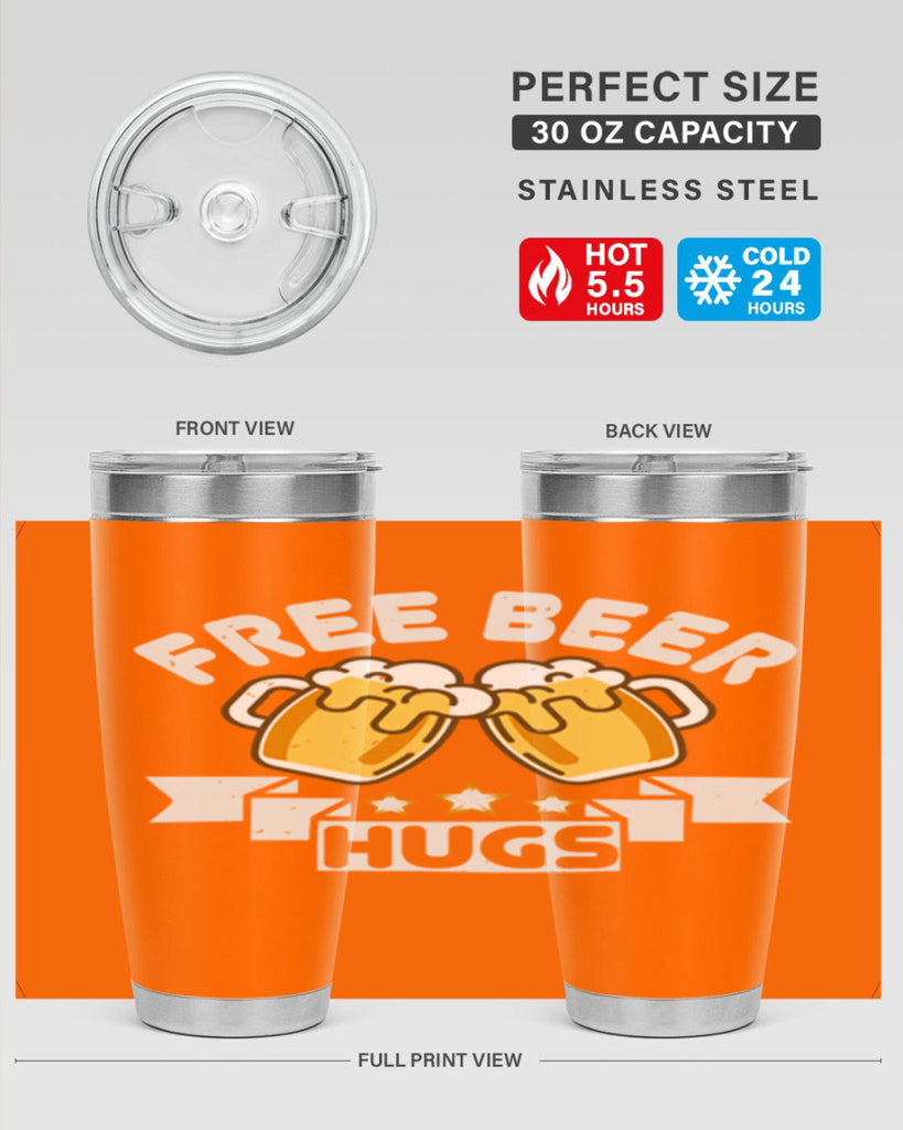 free beer hugs 88#- beer- Tumbler