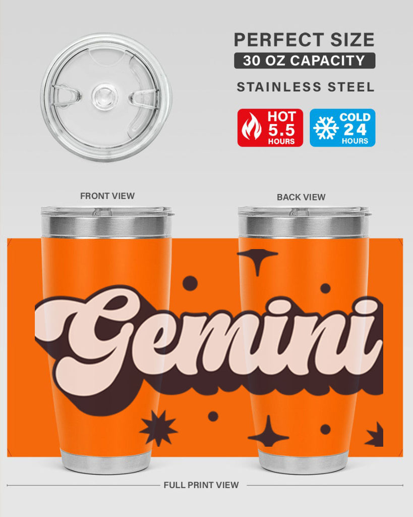 gemini 240#- zodiac- Tumbler