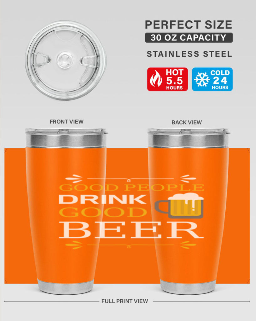 good people drink 87#- beer- Tumbler