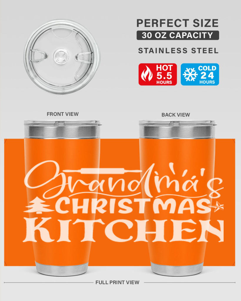 grandmas christmas kitchen 35#- kitchen- Tumbler