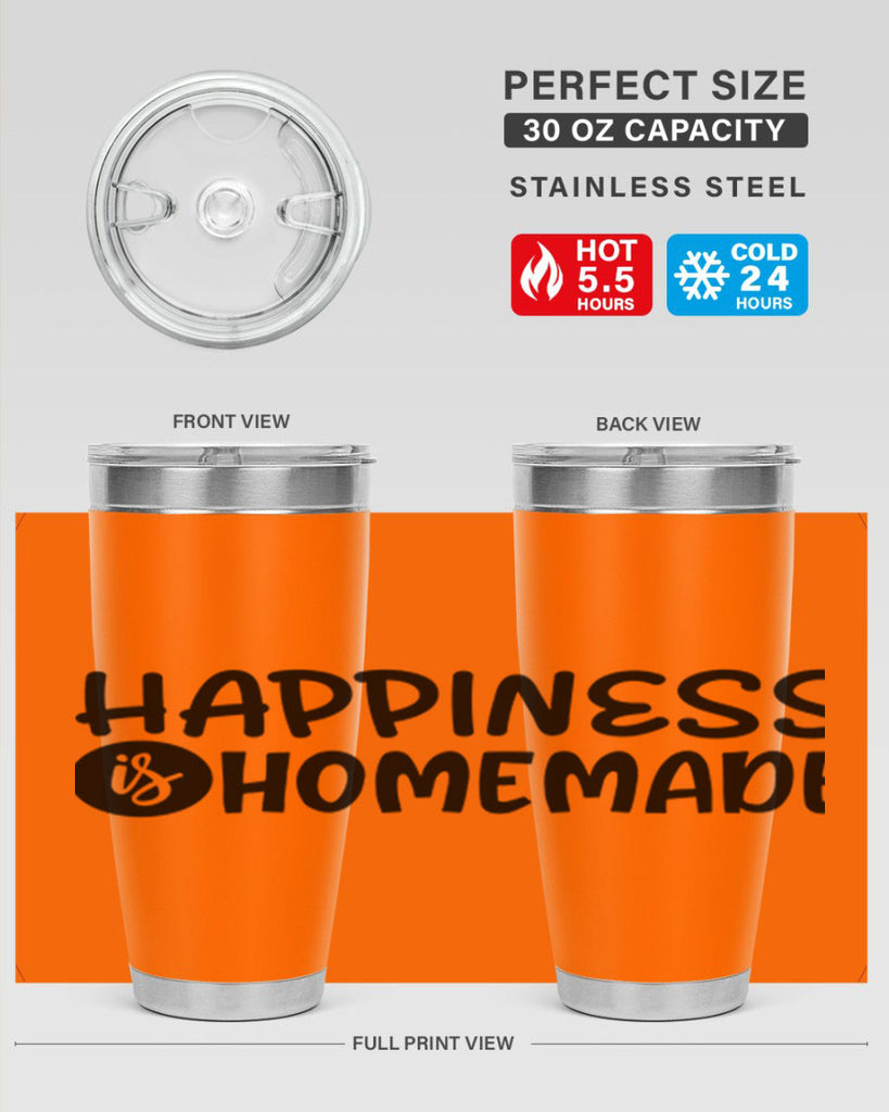 happiness is homemade 40#- home- Tumbler