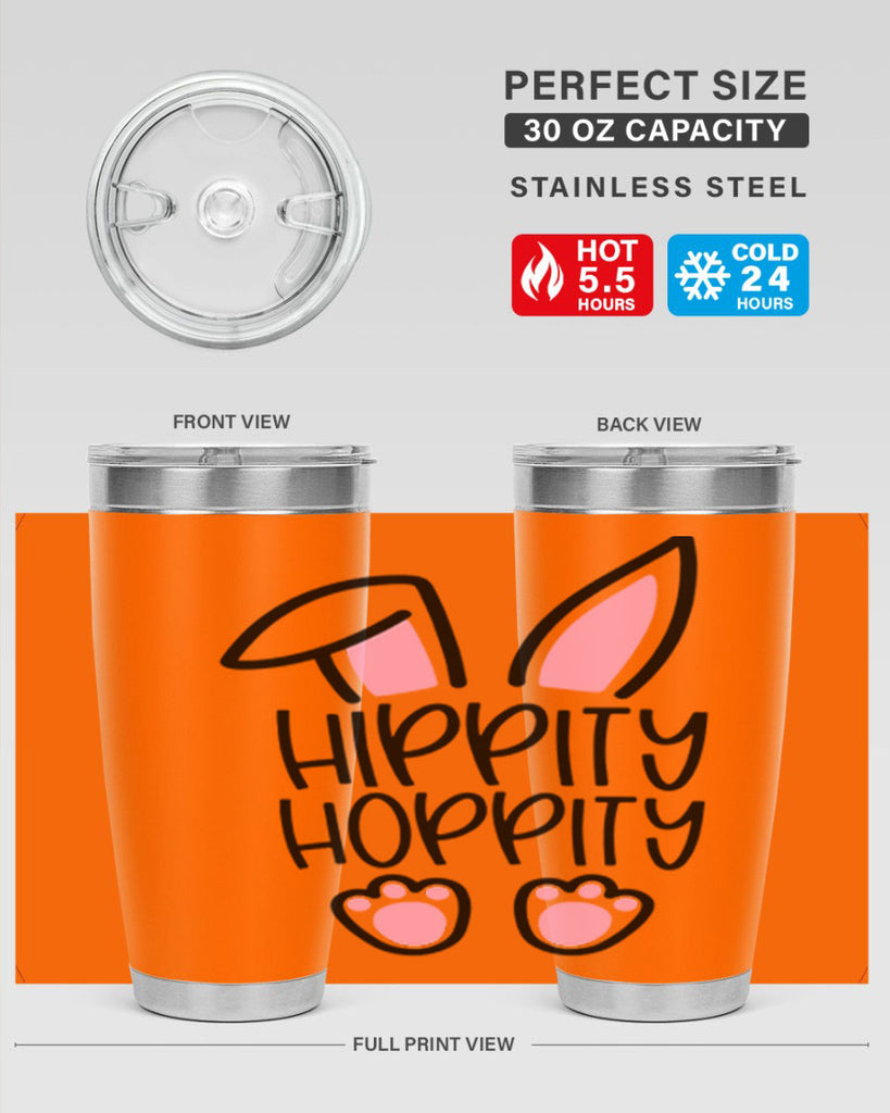 hippity hoppity 28#- easter- Tumbler