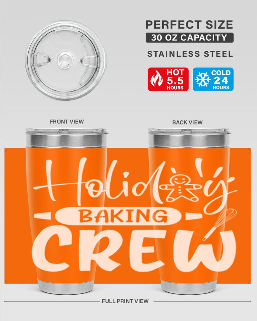 holiday baking crew 34#- kitchen- Tumbler