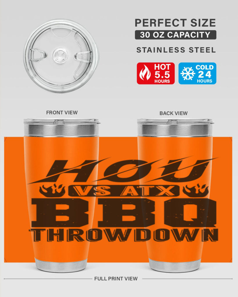 hou vs atx bbq 42#- bbq- Tumbler