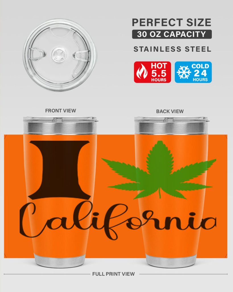 i weed california 133#- marijuana- Tumbler