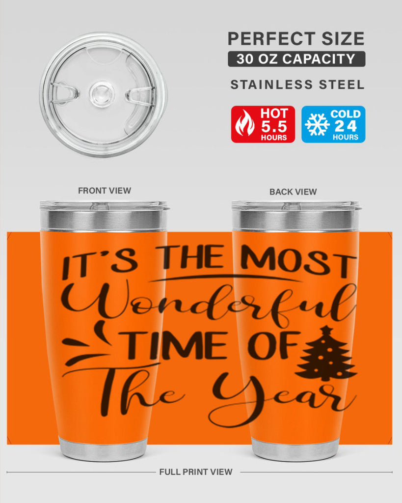 it s the most wonderful time of the year 370#- fall- Tumbler