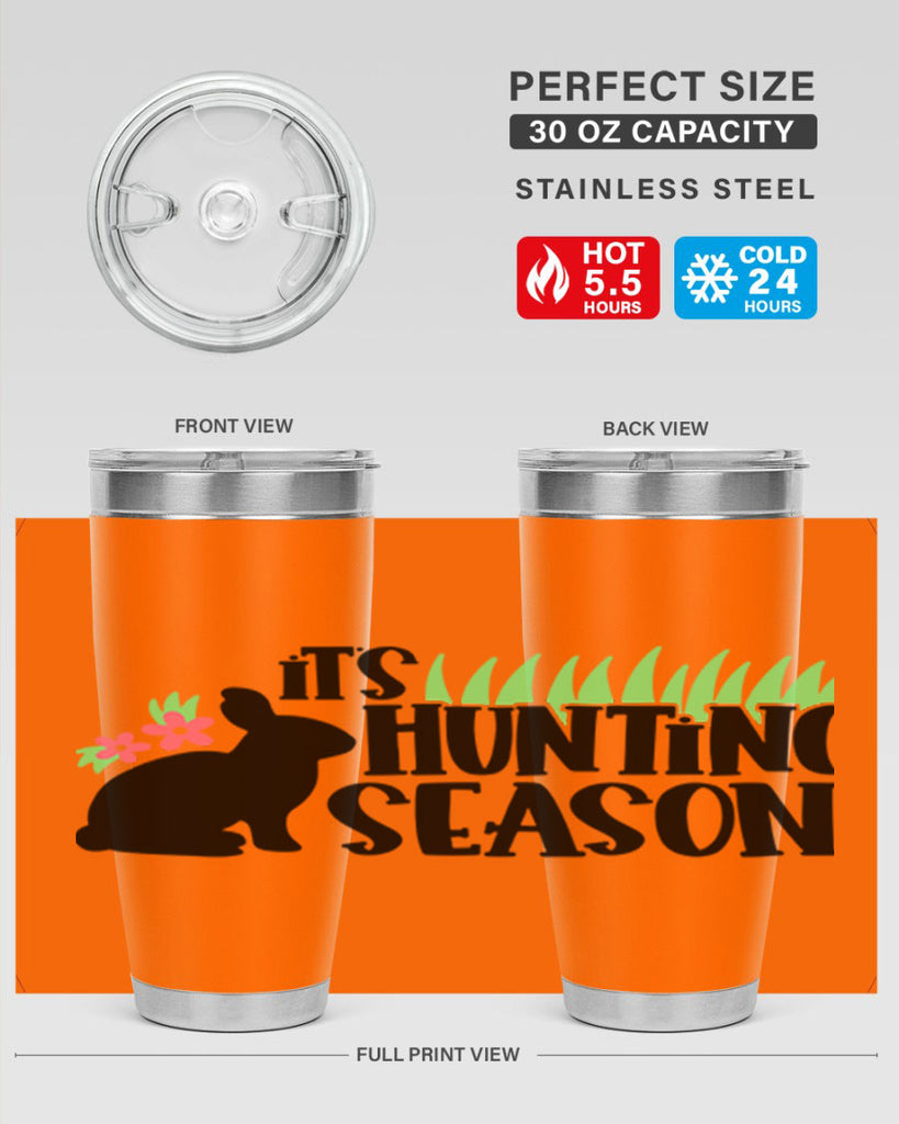 its hunting season 19#- easter- Tumbler