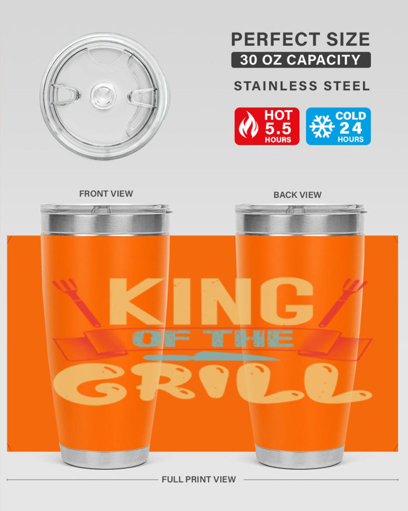 king of the grill 29#- bbq- Tumbler