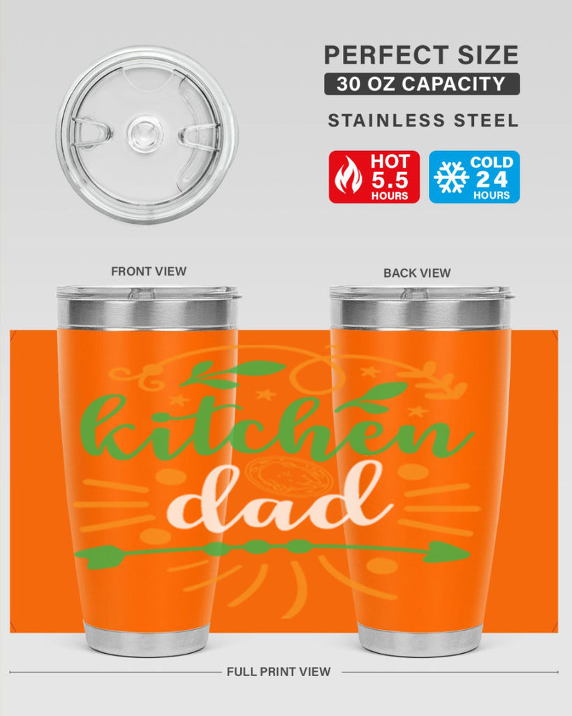 kitchen dad 85#- fathers day- Tumbler