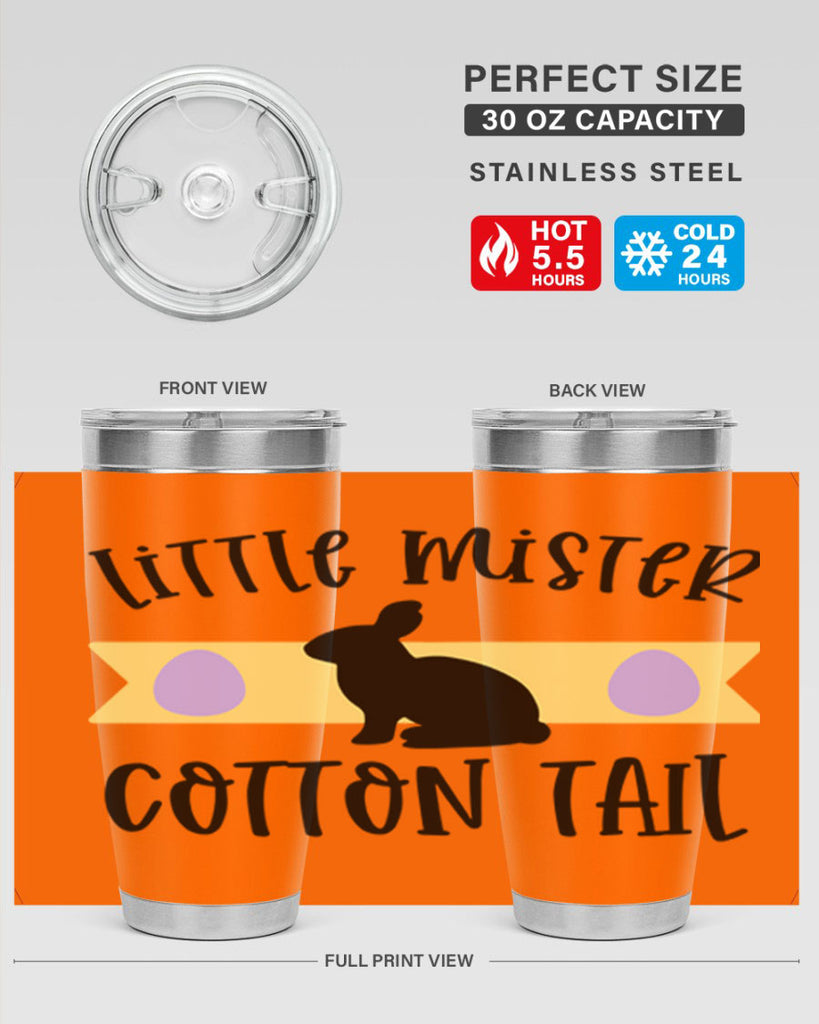 little mister cotton tail 16#- easter- Tumbler