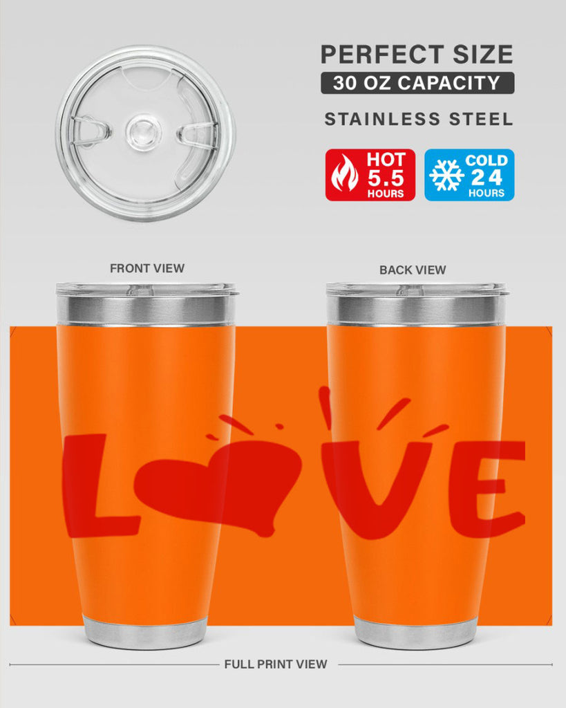 love 75#- valentines day- Tumbler