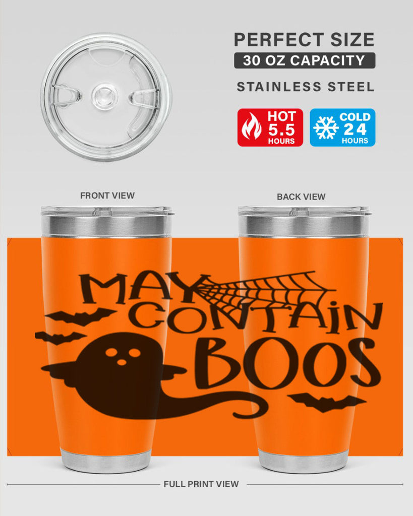may contains boos 45#- halloween- Tumbler