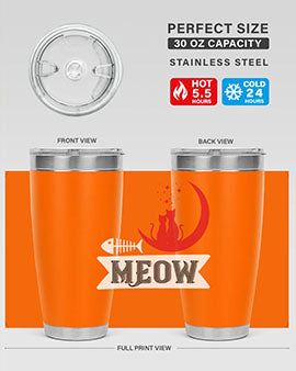 meow Style 70#- cat- Tumbler