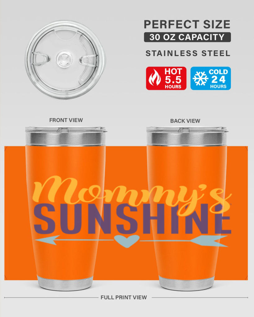 mommys sunshine 424#- mom- Tumbler