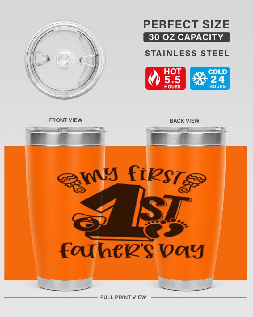 my first fathers day 26#- fathers day- Tumbler