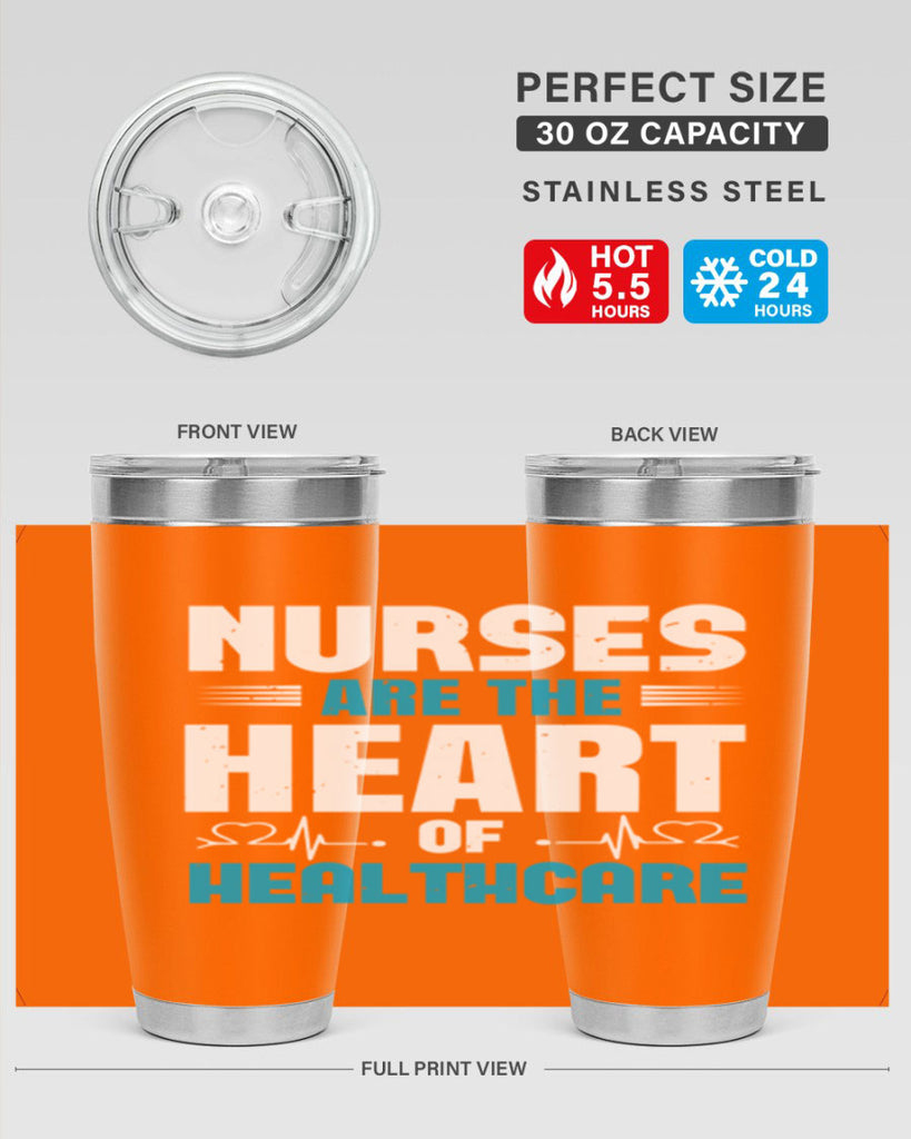 nurse are are heart healthcare Style 287#- nurse- tumbler