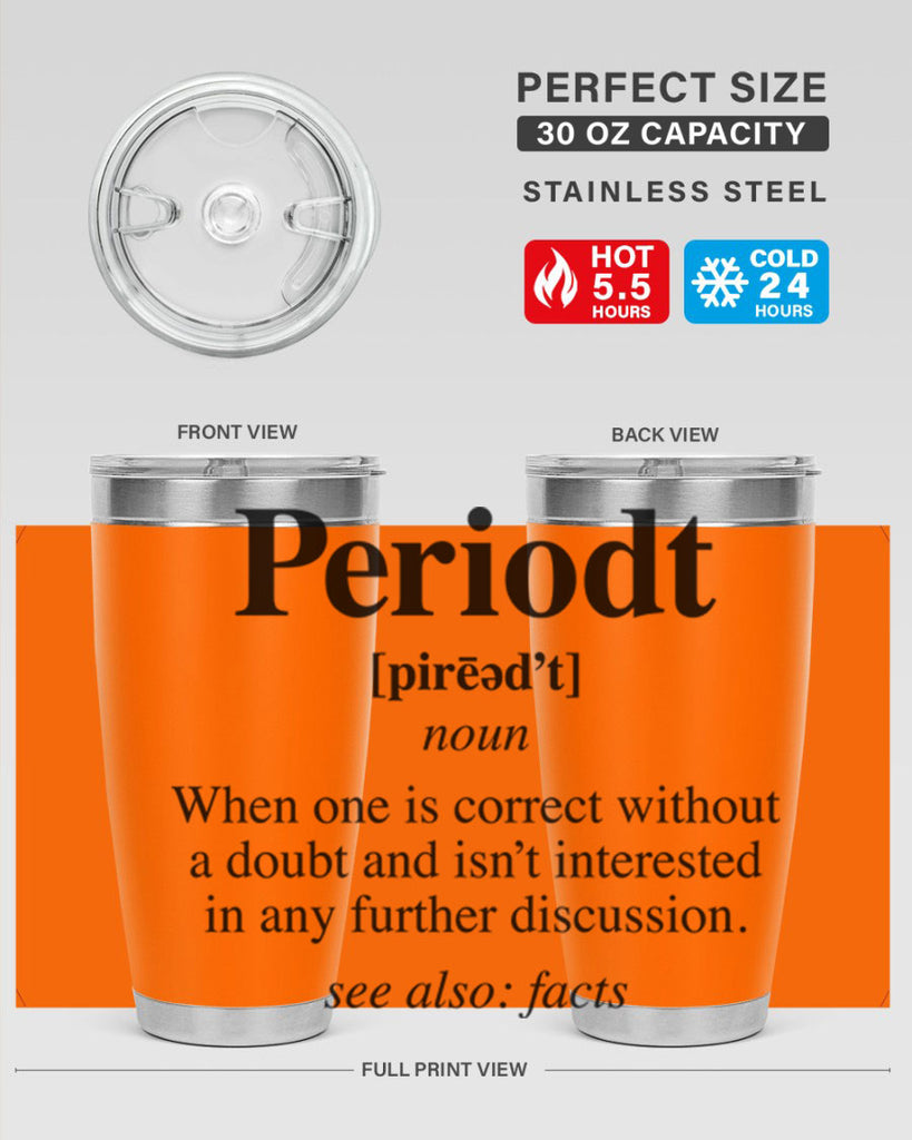 periodt definition 55#- black words phrases- Cotton Tank