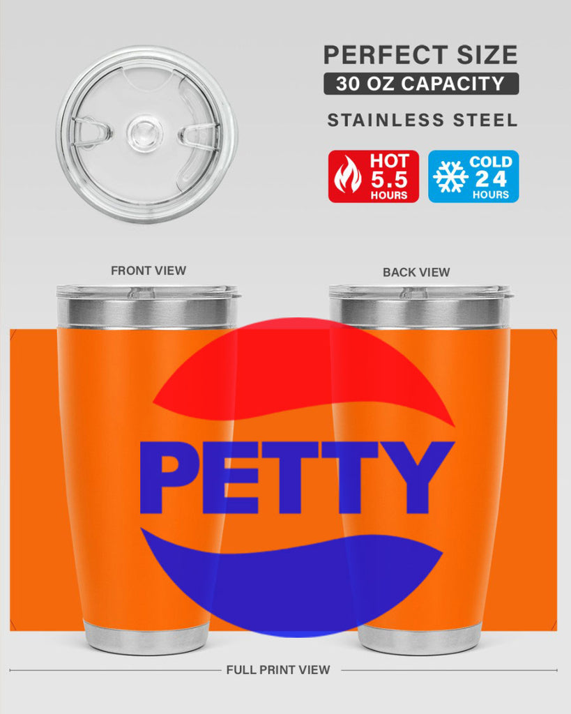 petty  pepsi 54#- black words phrases- Cotton Tank