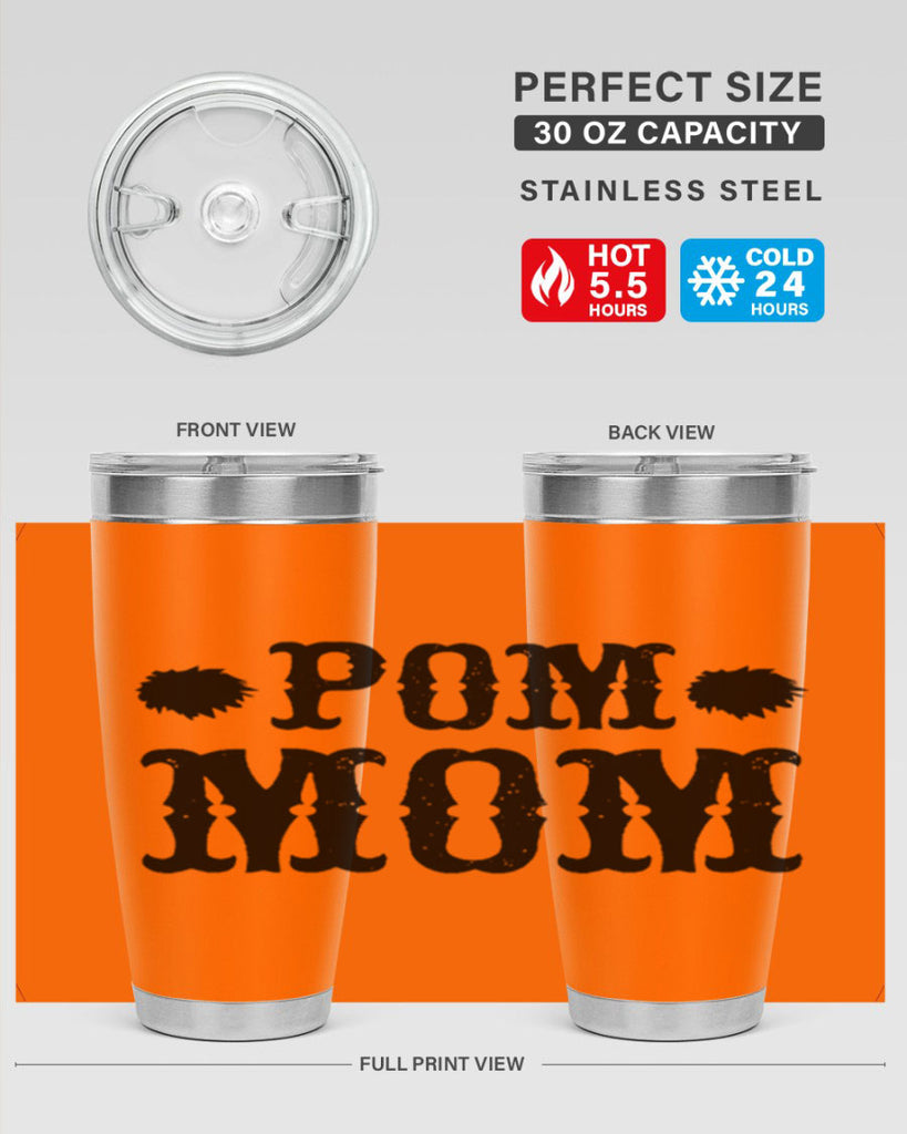 pom mom 73#- mom- Tumbler