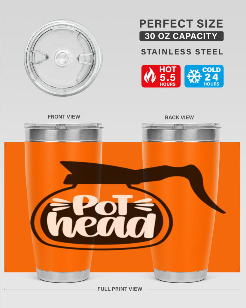 pot head 45#- coffee- Tumbler