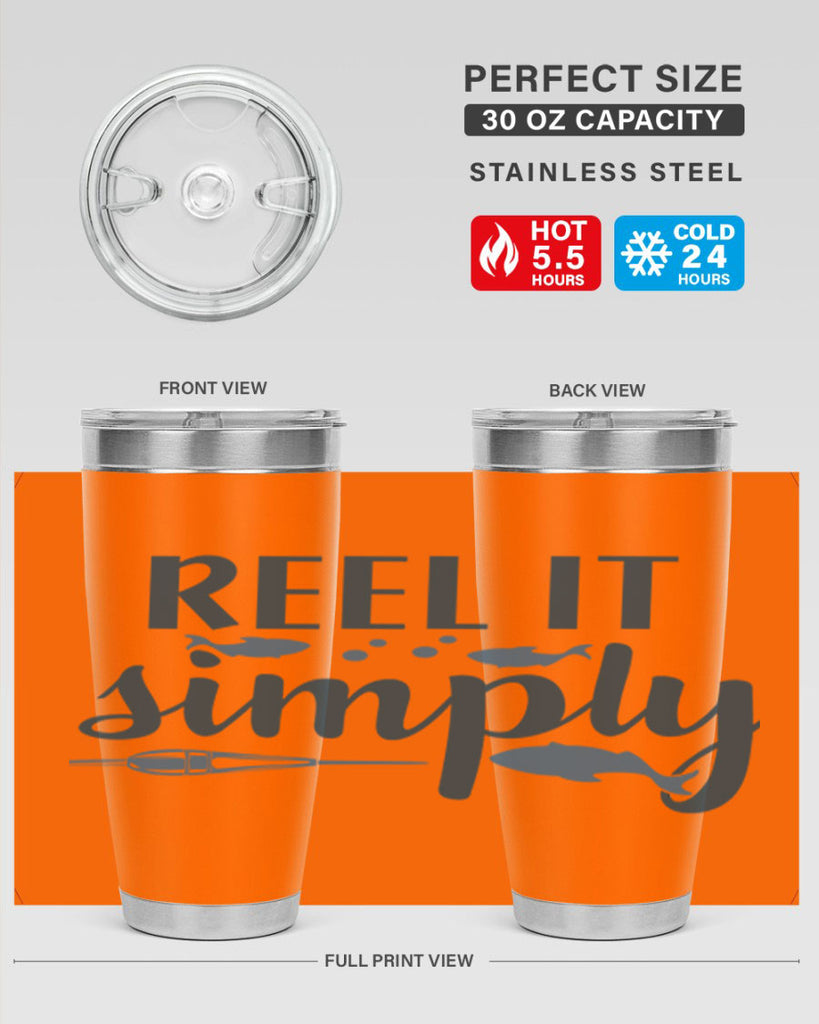 reel it 42#- fishing- Tumbler